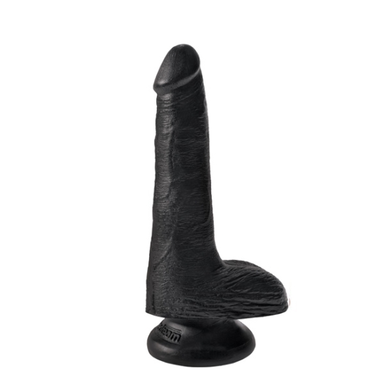 Фаллос King Cock 6" with Balls, Pipedream