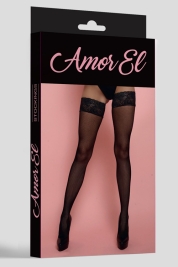 Чулки Amor El AME304 в сеточку