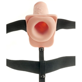 Страпон полый Pipedream 10" Hollow Strap-On